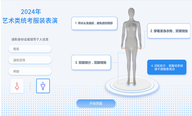 精準的三維量體數(shù)據(jù)